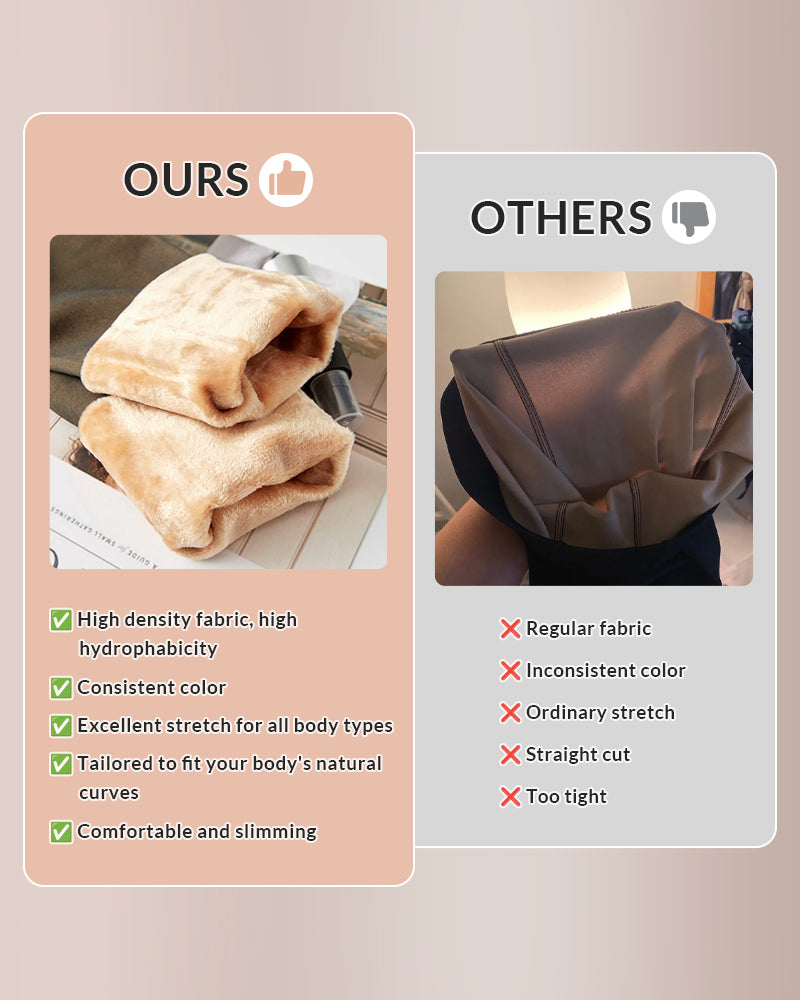 Curvvvy® One-Seam Slimming Thermal Tights Curvvvy-US