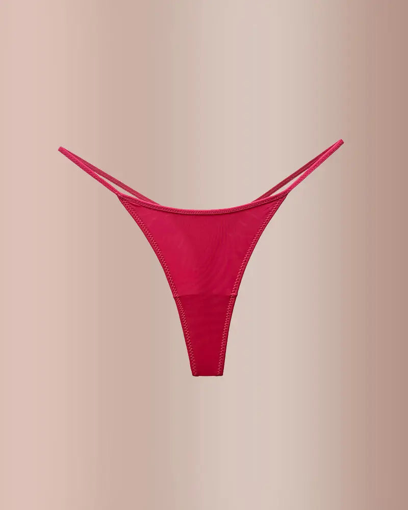 Curvvvy® ForLove – Animal Print Thin Strap Thong curvvvy