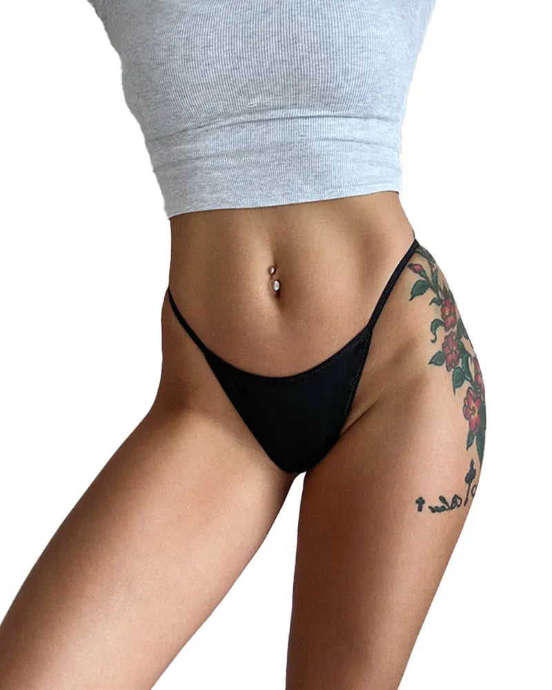 Curvvvy® ForLove – Animal Print Thin Strap Thong curvvvy