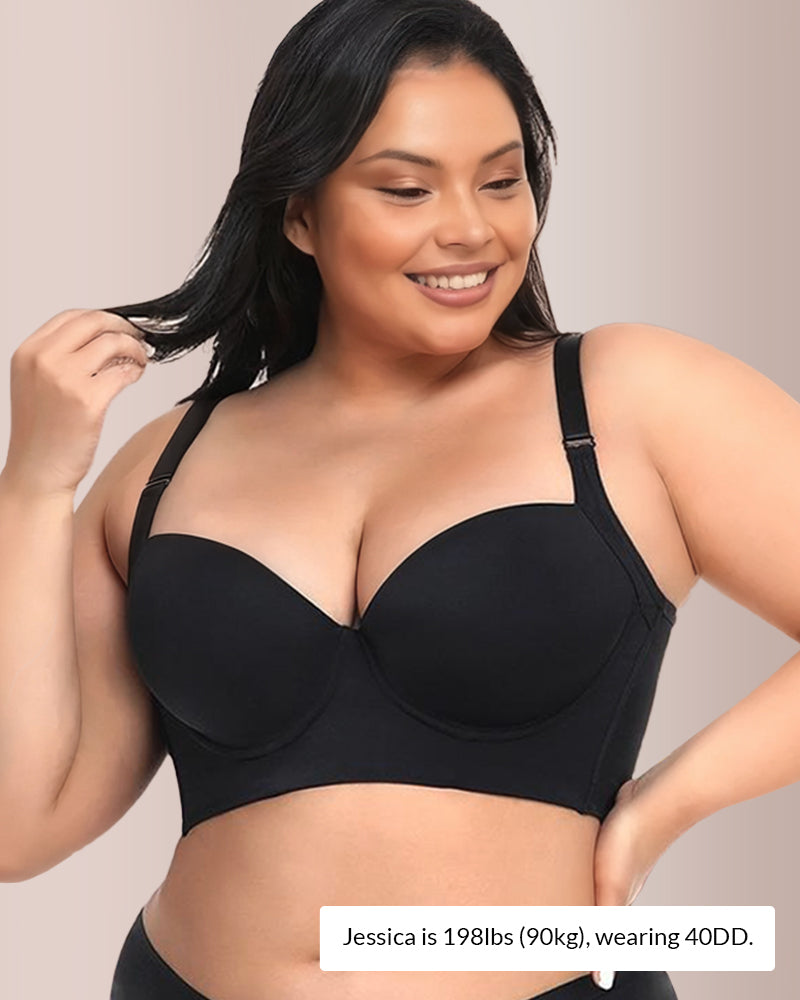 Curvvvy® Push up Back Smoothing Shaping Bra curvvvy