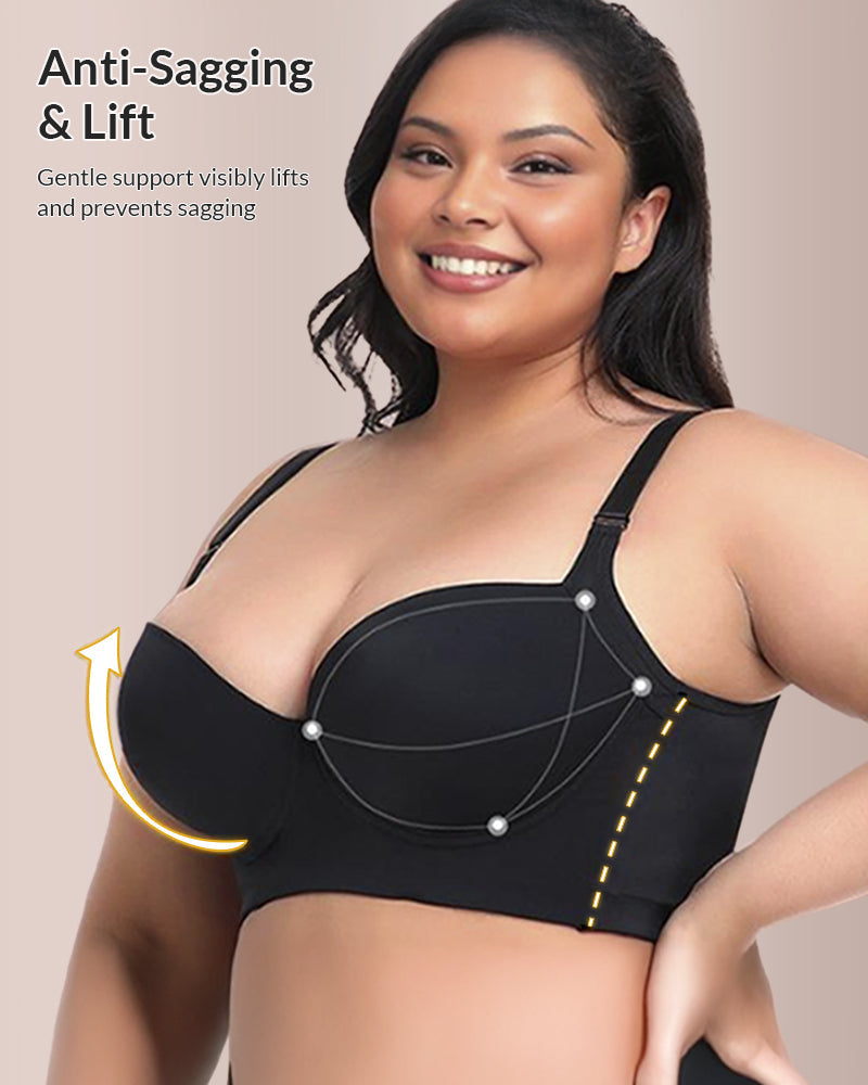Curvvvy® Push up Back Smoothing Shaping Bra curvvvy