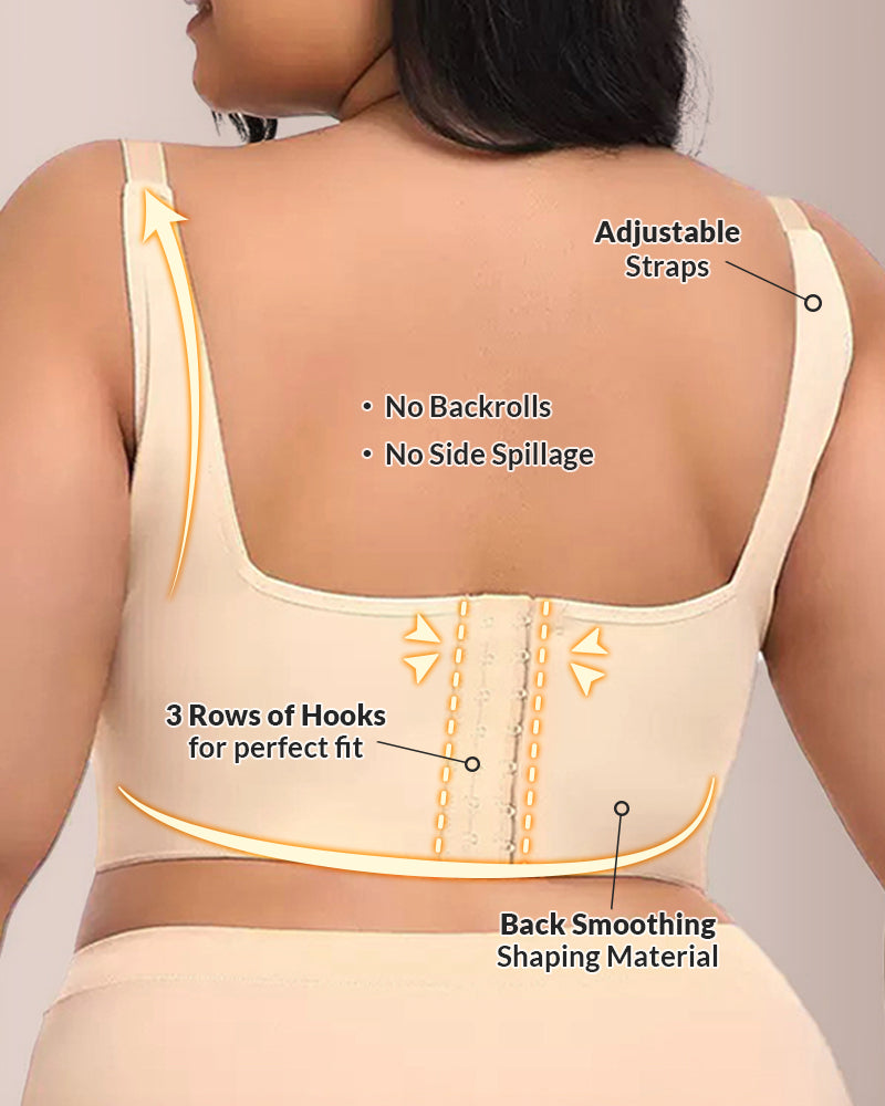 Curvvvy® Push up Back Smoothing Shaping Bra curvvvy