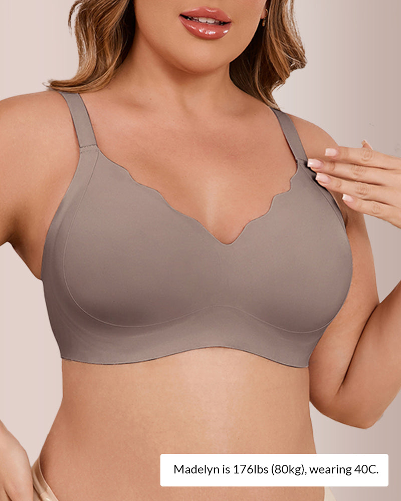 Curvvvy® Petal Edge Comfort Bra curvvvy