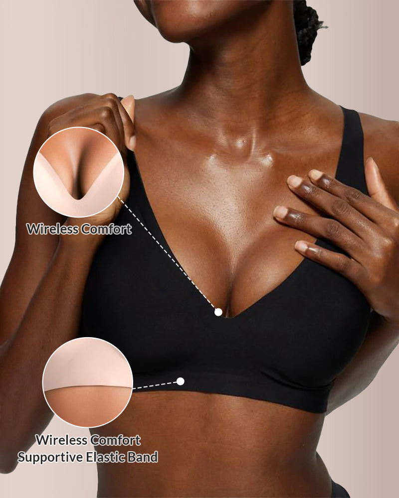 Curvvvy® Deep V Lift Seamless Jelly Bra curvvvy