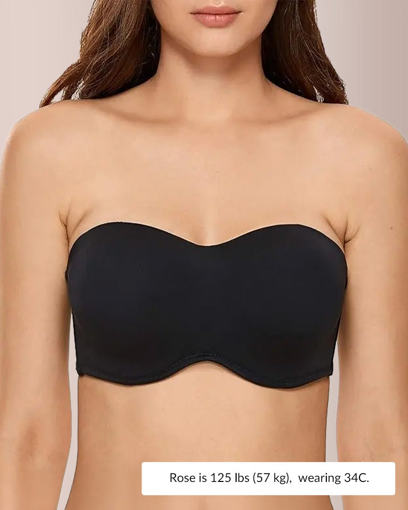Curvvvy® Non-Slip Strapless Backless Bra