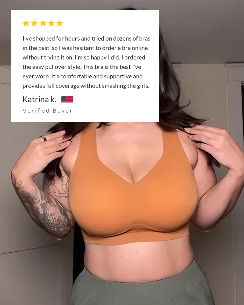 Curvvvy® Lifting Wire-Free Antibacterial Jelly Bra curvvvy