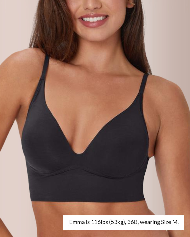 Curvvvy® Deep V Wireless Lift Bra curvvvy