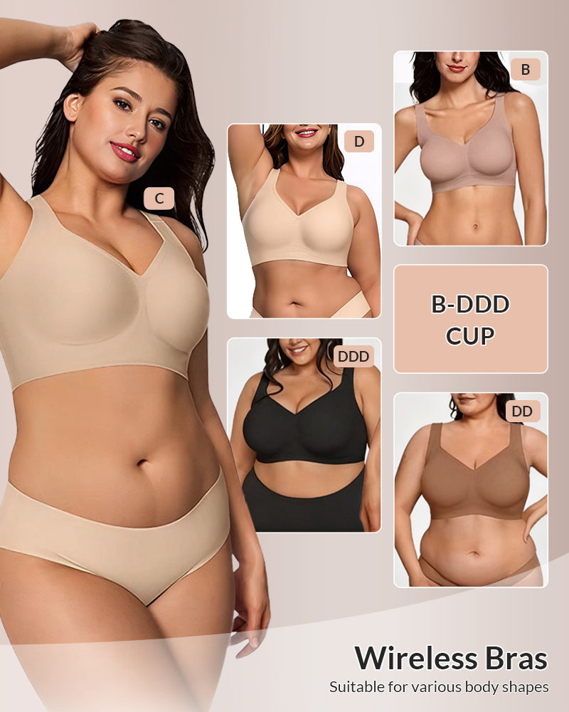 Curvvvy® Full Coverage Jelly Everyday Bra curvvvy
