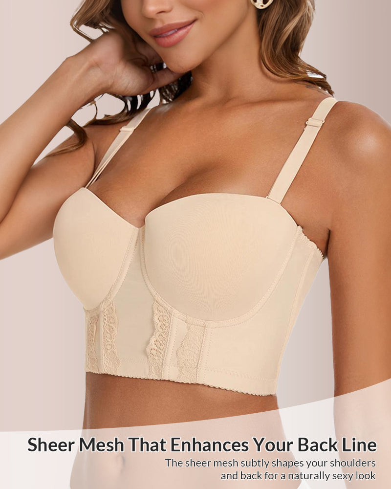 Curvvvy® Low Back Strapless Bra curvvvy