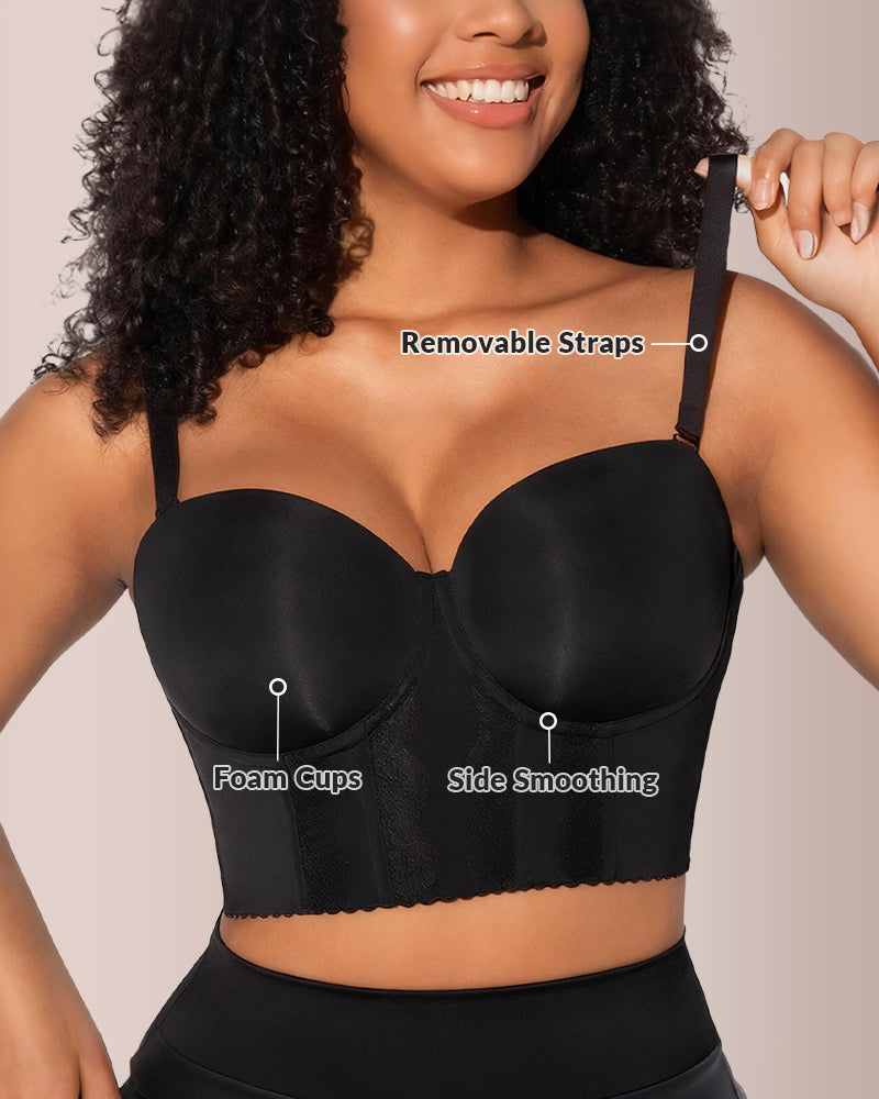 Curvvvy® Low Back Strapless Bra curvvvy