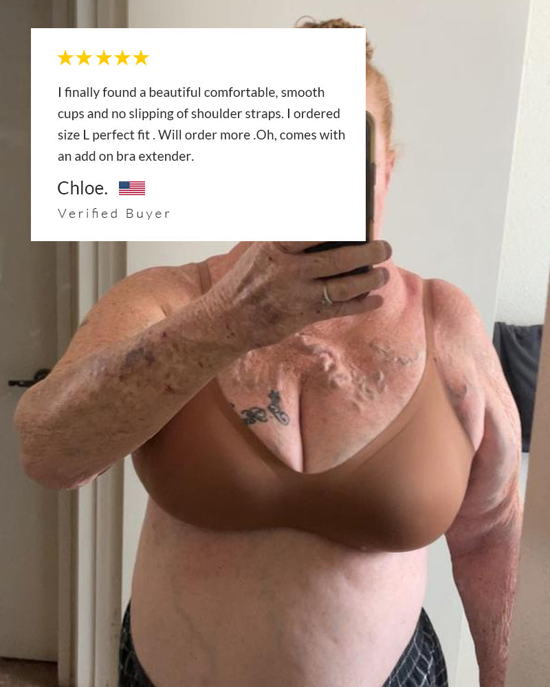 Curvvvy® Seamless Soft Comfort Jelly Strip Wireless Bra curvvvy