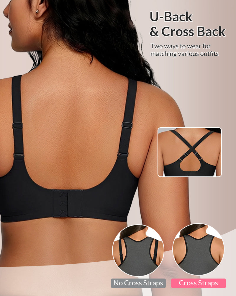 Curvvvy® Seamless Soft Comfort Jelly Strip Wireless Bra curvvvy