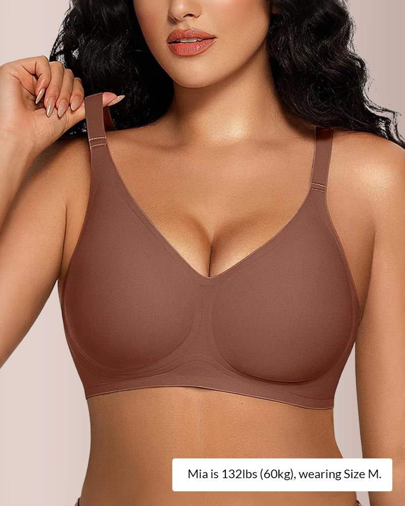 Curvvvy® Seamless Soft Comfort Jelly Strip Wireless Bra curvvvy