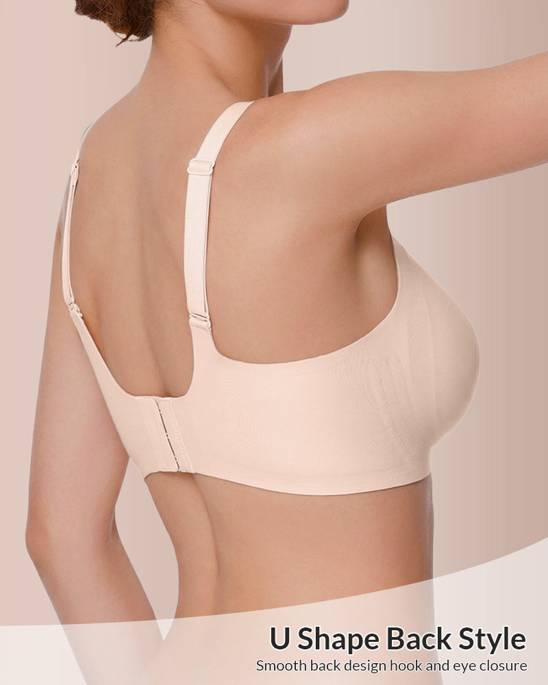 Curvvvy®Jelly Wireless Women's Comfortable Push-Up Bras