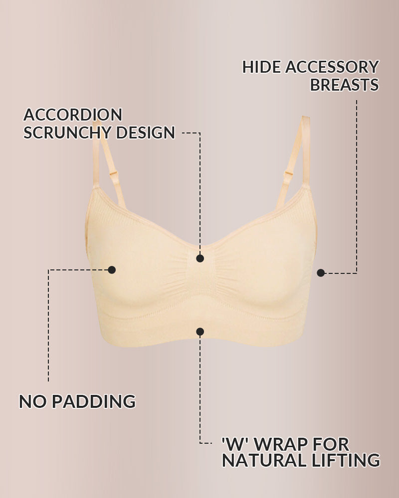 Curvvvy®Women’s Wire-Free Yoga Sports Bra