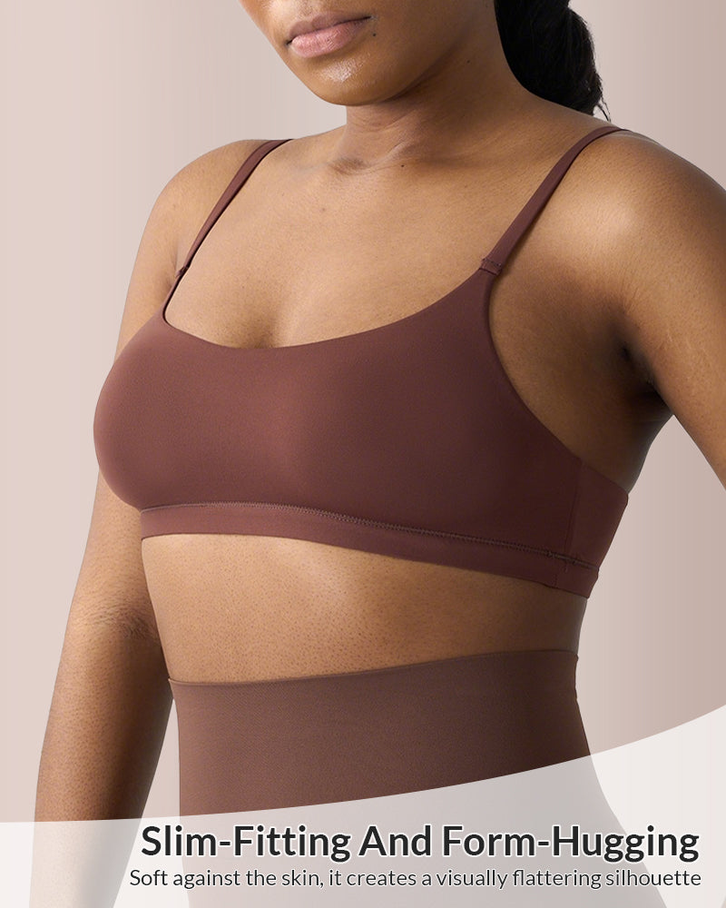 Curvvvy® Sheer Seamless Backless Bra