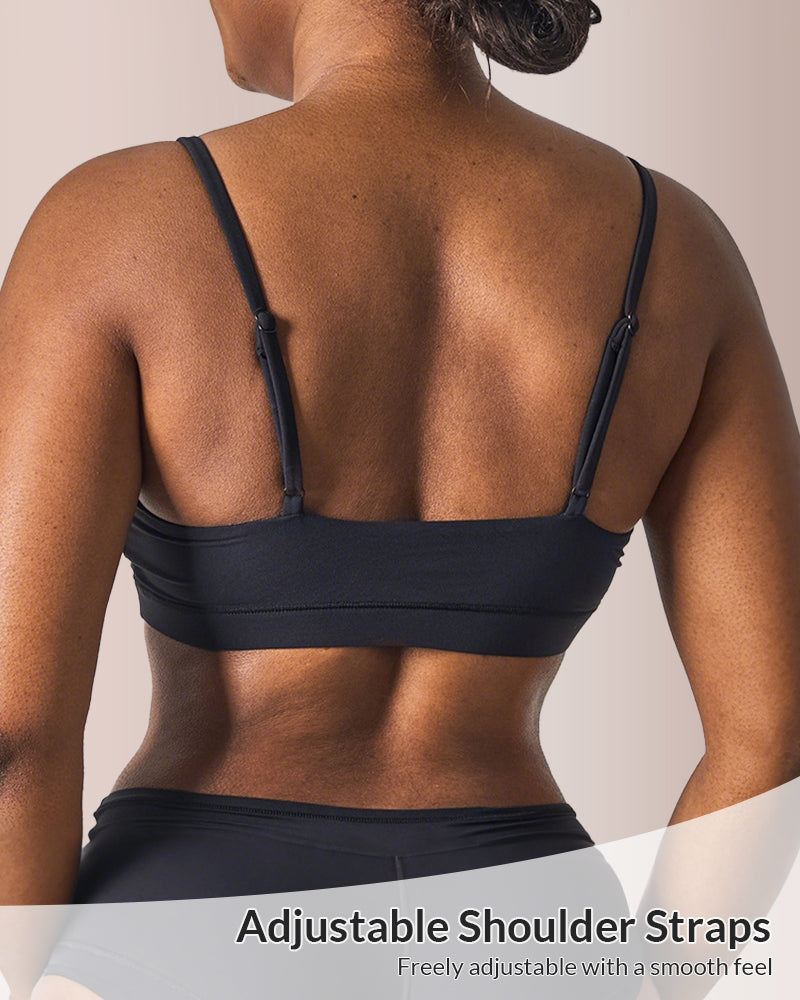 Curvvvy® Triangle Backless Yoga Bralette