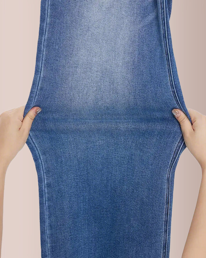 Curvvvy® Wide Leg High-waisted Stretchy Jeans Curvvvy-US