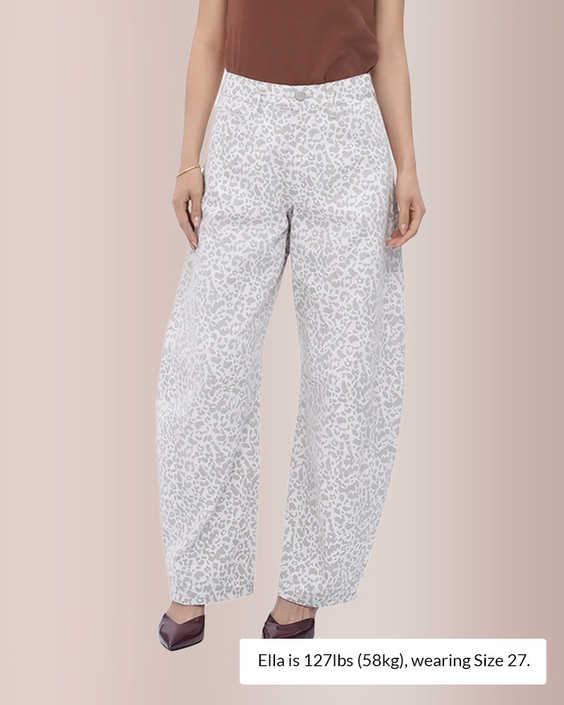 Curvvvy® High Waist Baggy Barrel Leg Jeans Curvvvy-US