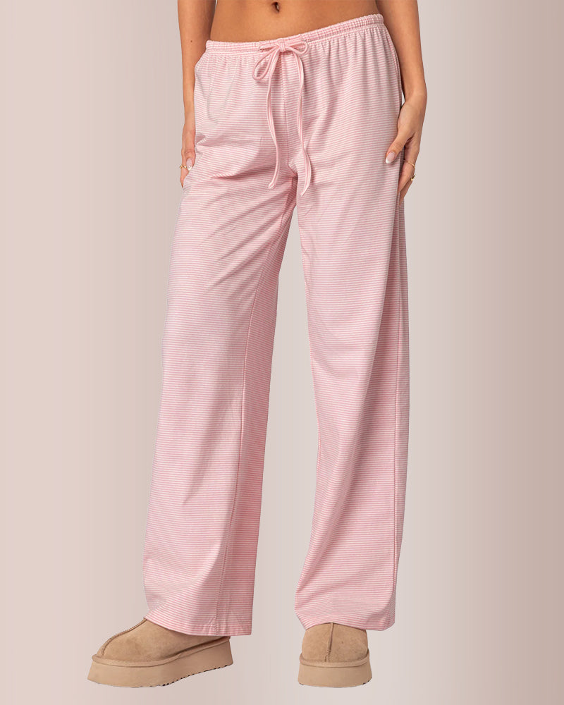 Curvvvy® Striped Loose Fit Pants