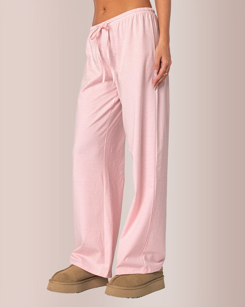 Curvvvy® Striped Loose Fit Pants