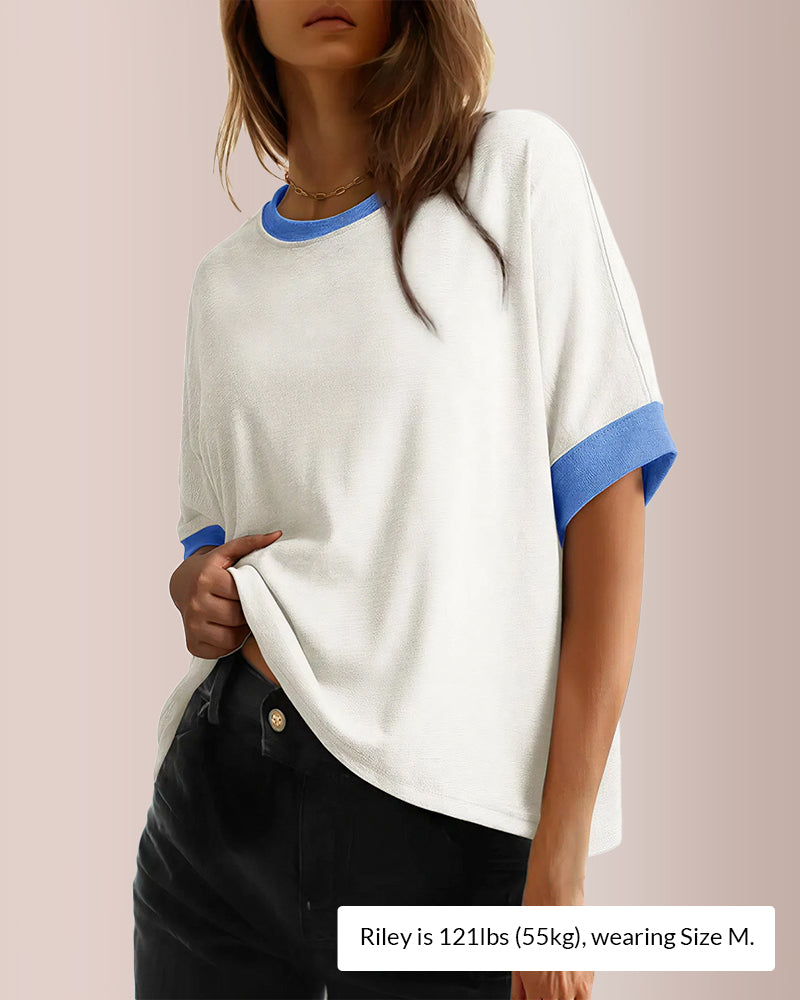 Curvvvy® Women’s Oversized Basic Tee