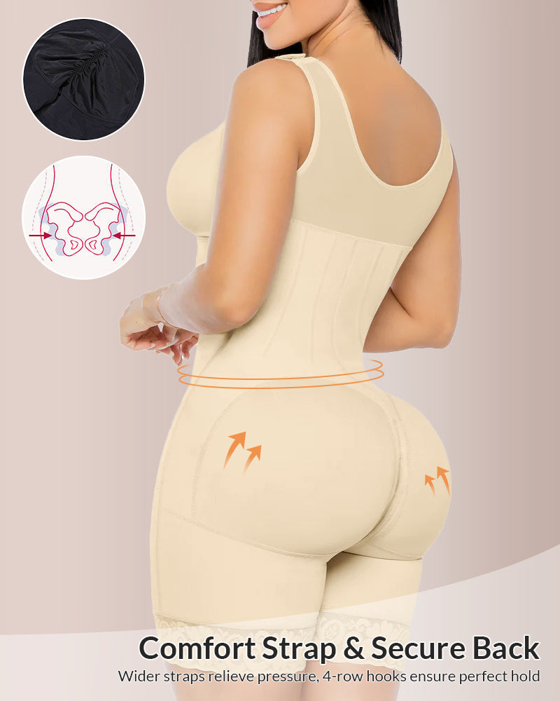 Curvvvy® CurveFlex - Zipper & Hook Body Shaper Curvvvy-US