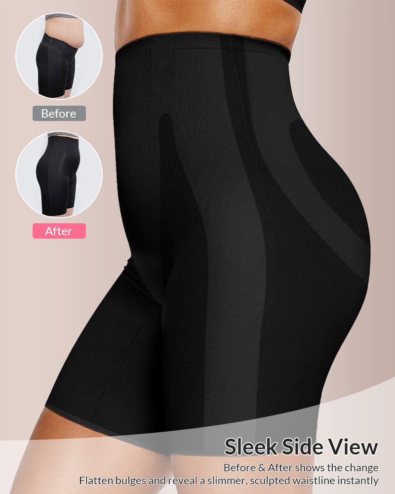 Curvvvy® CurveFlex – High-Waist Seamless Butt-Lifting Shaper Shorts Curvvvy-US