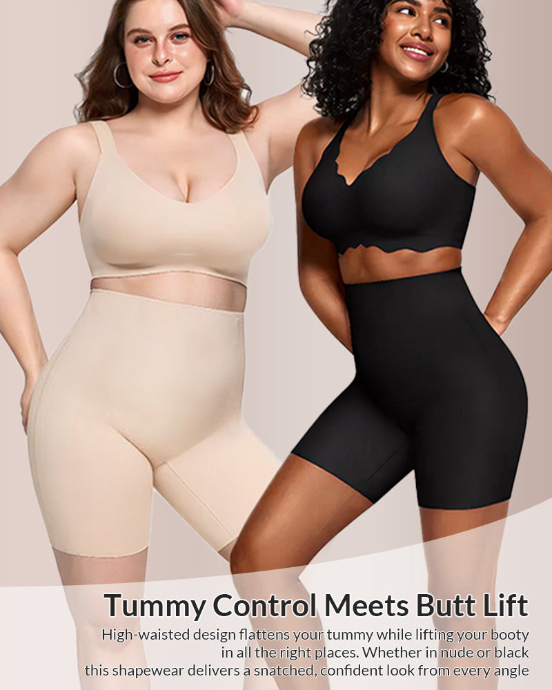 Curvvvy® CurveFlex – High-Waist Seamless Butt-Lifting Shaper Shorts Curvvvy-US