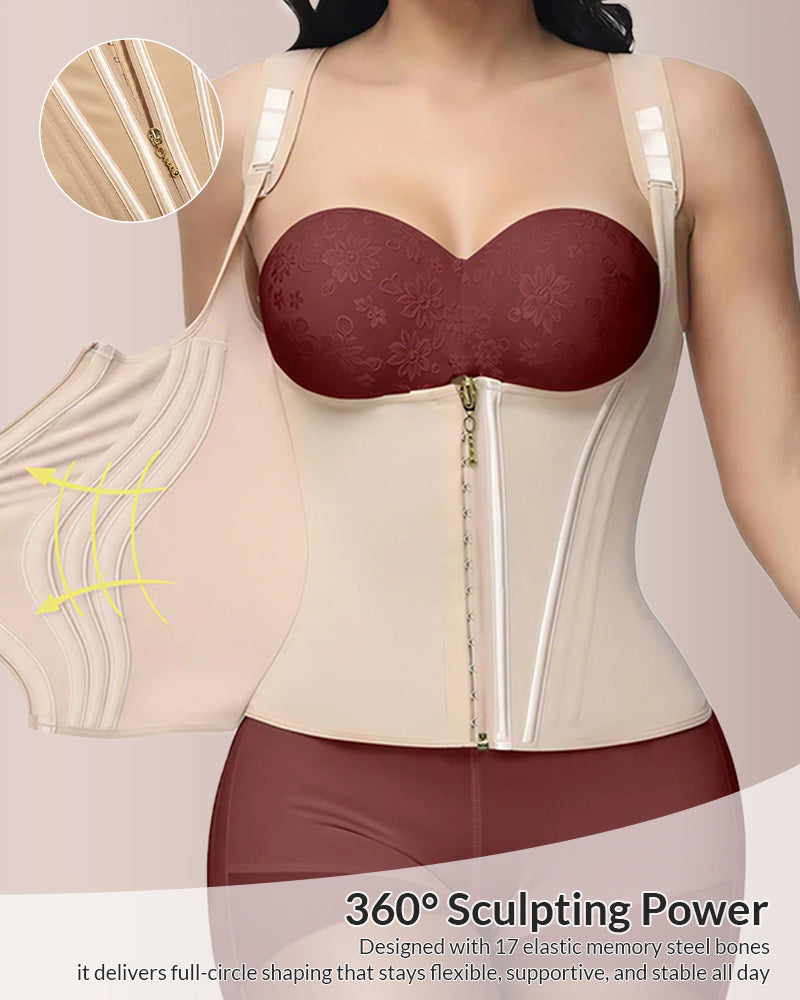 Curvvvy® CurveFlex - Double Waistband Corset Waist Trainer Curvvvy-US