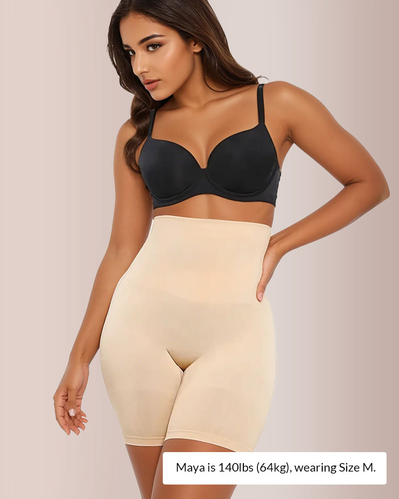 Curvvvy® CurveFlex - High Waisted Seamless Sculpting Shorts Curvvvy-US