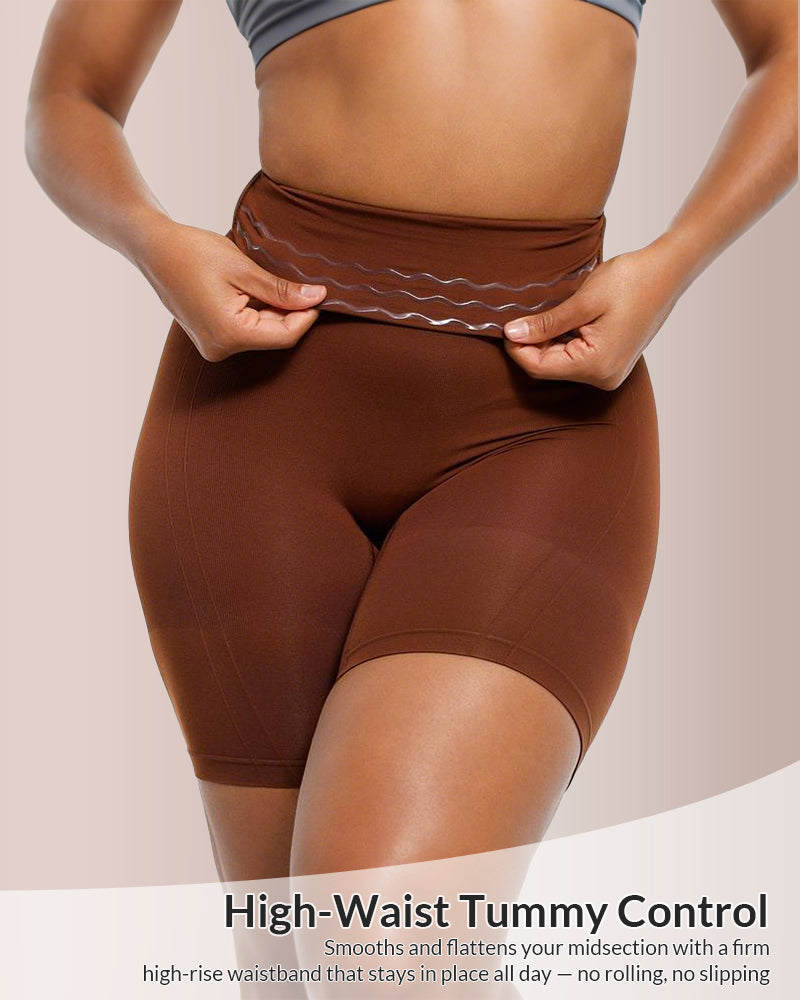 Curvvvy® CurveFlex - High Waisted Seamless Sculpting Shorts Curvvvy-US