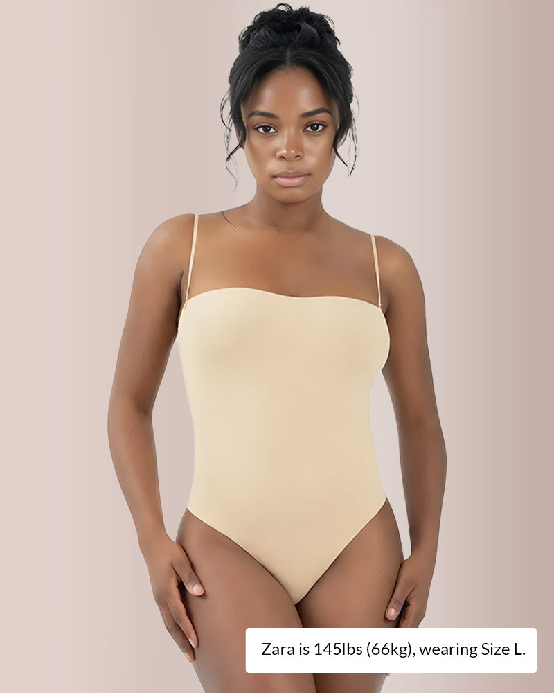 Curvvvy® Convertible Strap Cami Bodysuit