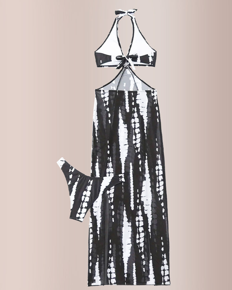 Curvvvy® Tie-Dye 2-Piece Bikini Swimwear