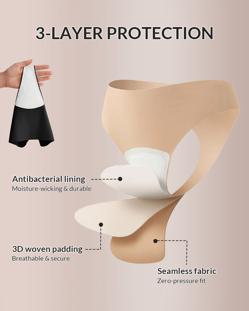 Curvvvy® ForLove – Seamless Invisible Comfort Thongs (5 Pack) curvvvy