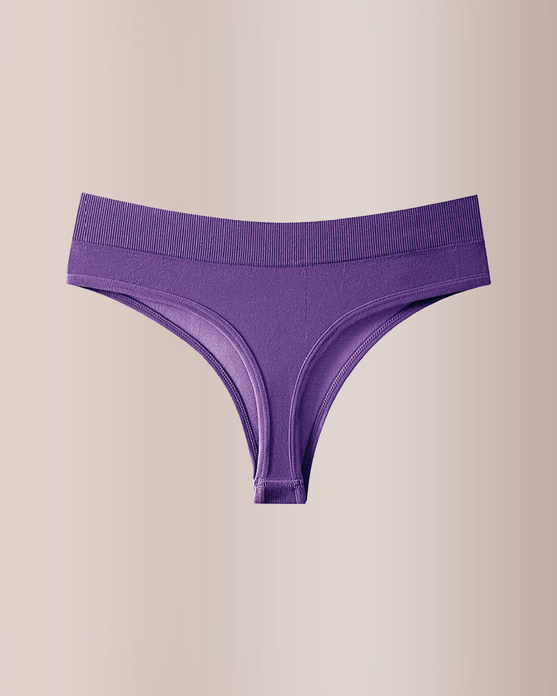 Curvvvy® Comfort Seamless Sport Thong Panties