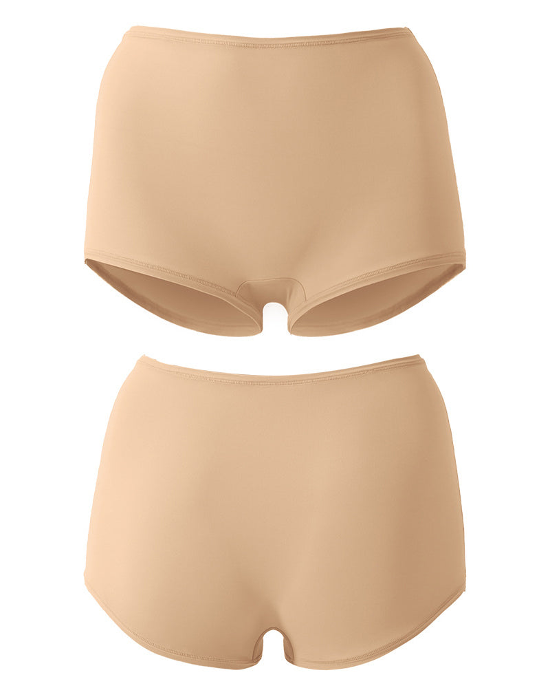 Curvvvy® High-Stretch Breathable Mid-Waist Boyshorts