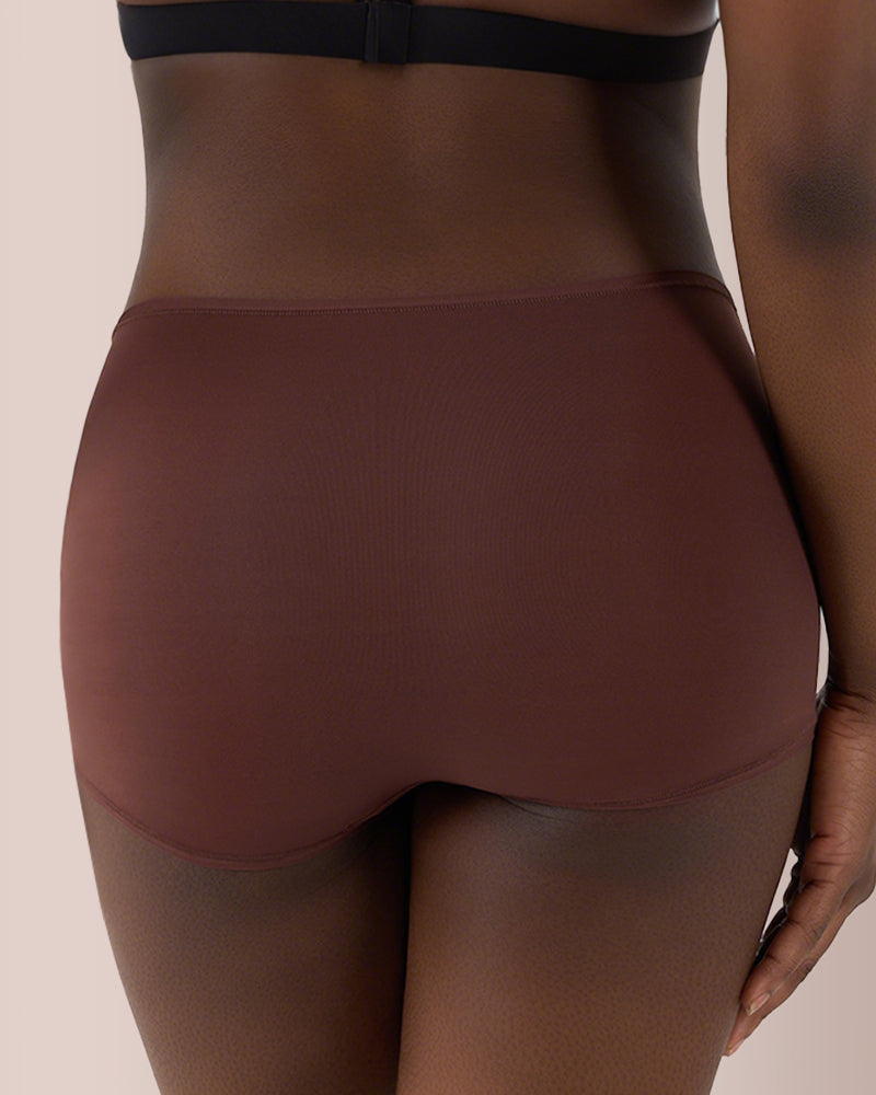 Curvvvy® High-Stretch Breathable Mid-Waist Boyshorts