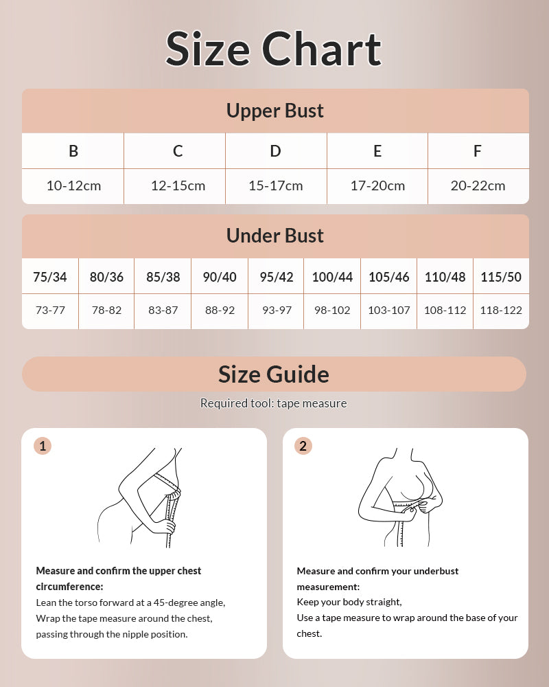 Curvvvy® Push up Back Smoothing Shaping Bra curvvvy