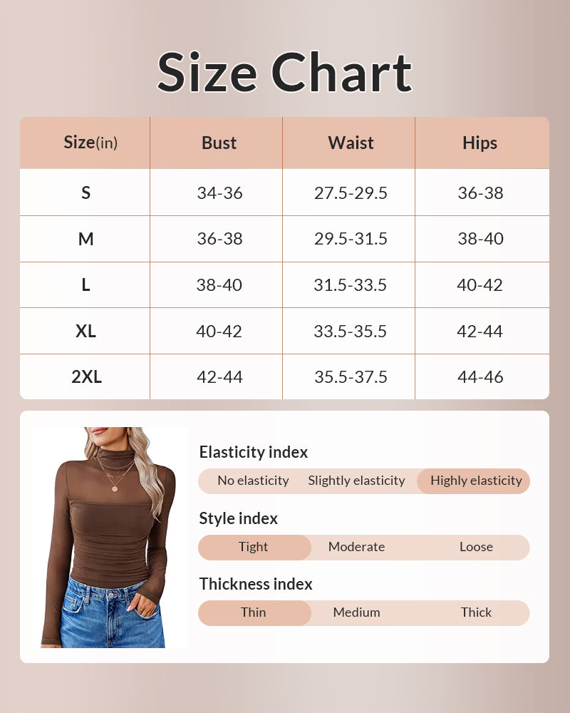 Curvvvy® CurveFlex - Turtle Neck Long Sleeve Shapewear Bodysuit Curvvvy-US