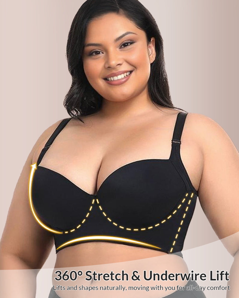 Curvvvy® Push up Back Smoothing Shaping Bra curvvvy