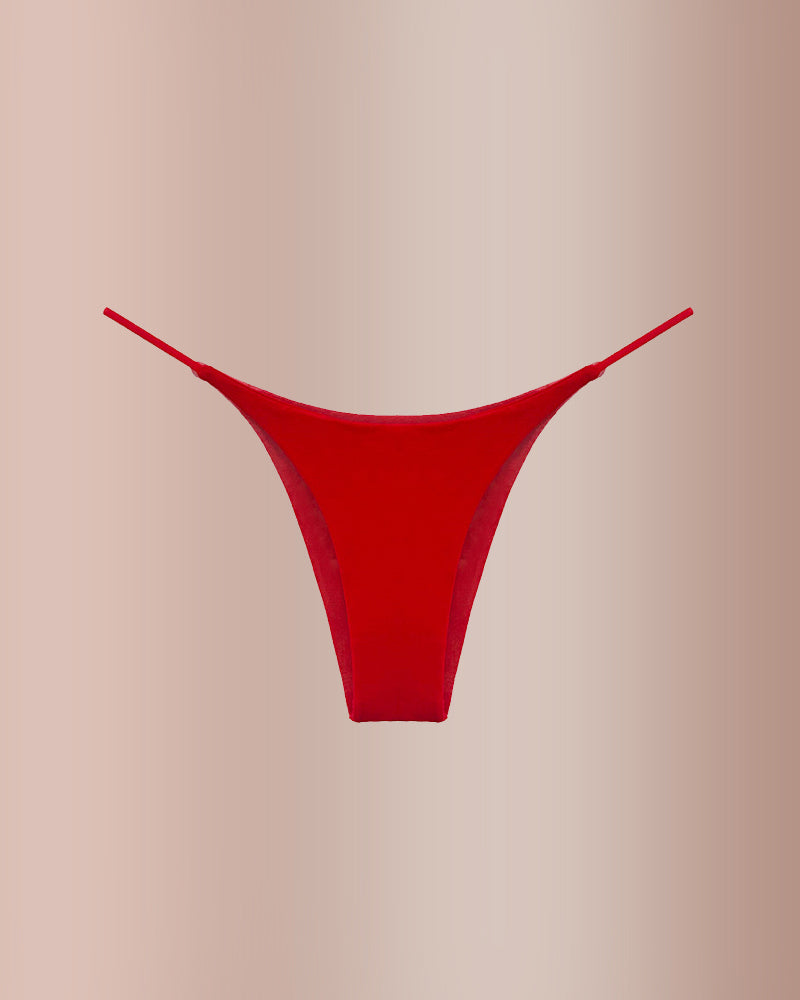 Curvvvy® ForLove – Low-Rise Cotton Double Strap Semi-Thong curvvvy