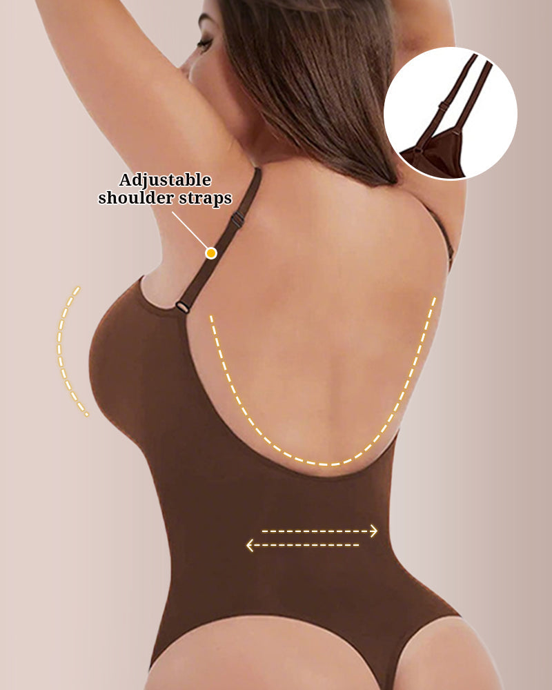 Curvvvy® CurveFlex – Seamless Backless Full-Body Shaper Bodysuit Curvvvy-US