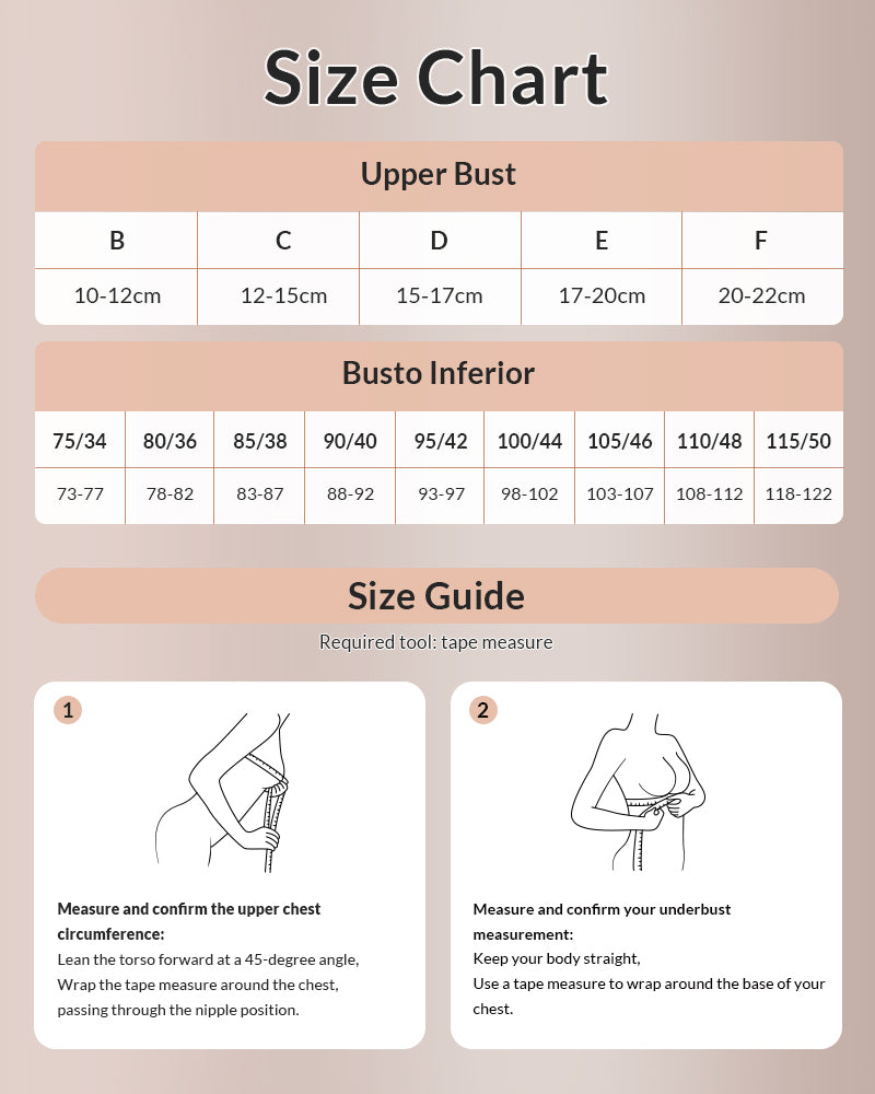 Curvvvy® Push up Back Smoothing Shaping Bra curvvvy