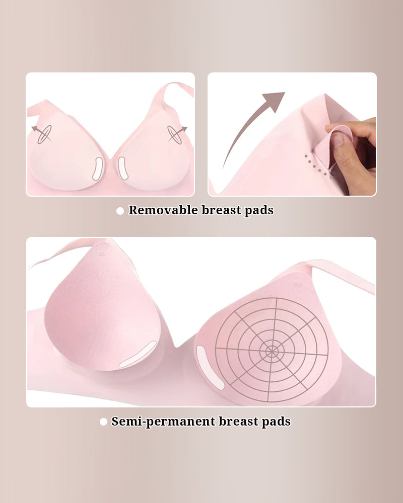 Curvvvy® Deep V Lift Seamless Jelly Bra curvvvy