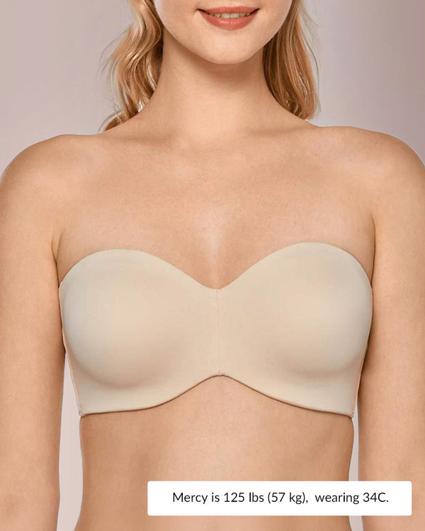 Curvvvy® Non-Slip Strapless Backless Bra