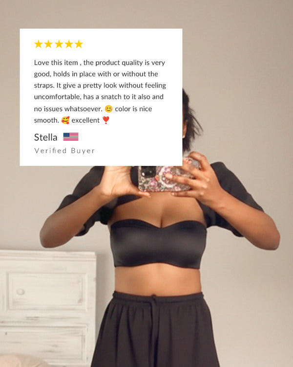 Curvvvy® Non-Slip Strapless Backless Bra