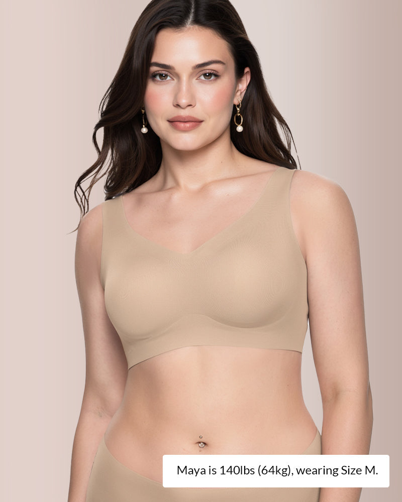 Curvvvy® Lifting Wire-Free Antibacterial Jelly Bra curvvvy