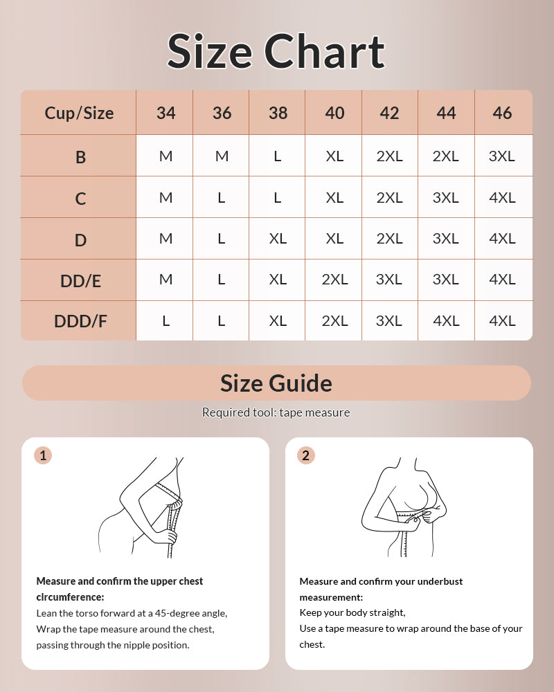 Curvvvy®  Deep V Wireless Lift Bra curvvvy