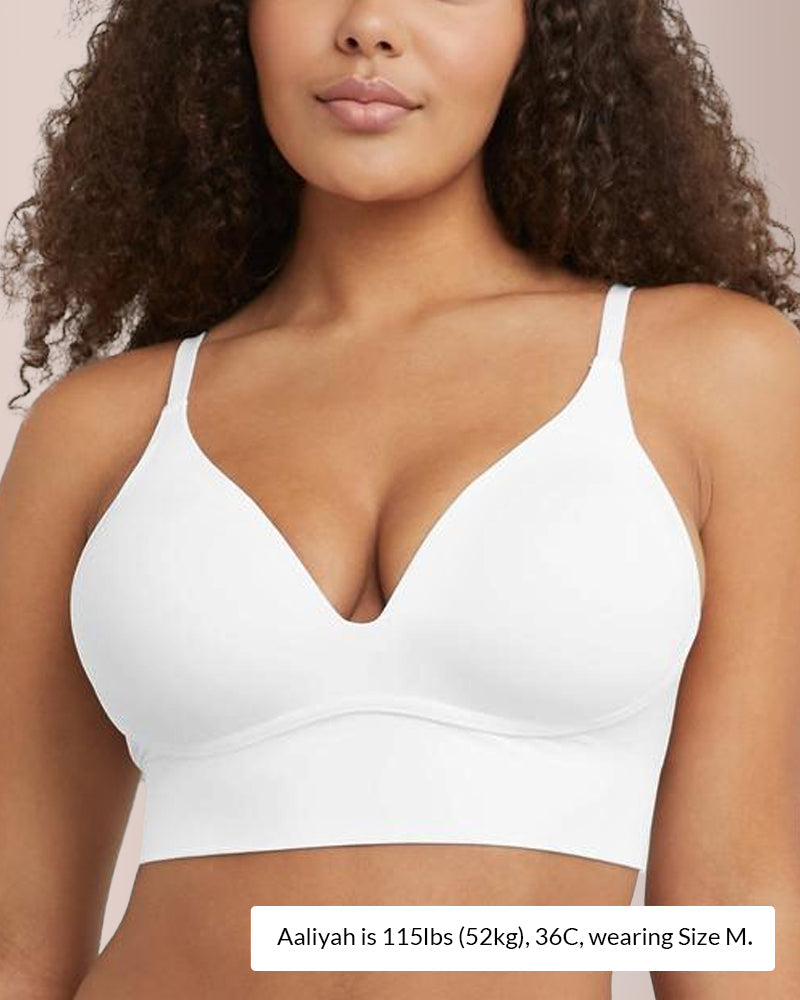 Curvvvy®  Deep V Wireless Lift Bra curvvvy